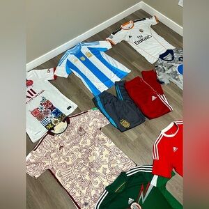 Soccer jersey shirt collection